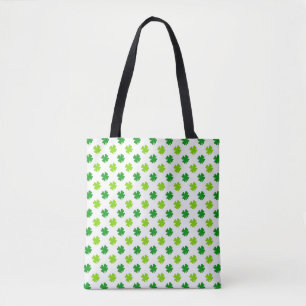 Aangepaste Shamrock Bag, Ierse geschenken St Patri Tote Bag