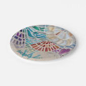 Aangepaste Shell Papieren Bordje (Gekanteld)