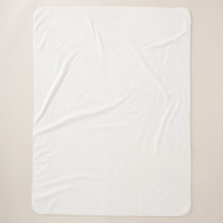Aangepaste Sherpa Fleece Deken Groot 60x80