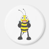 Aangepaste Shirten: duimbreed bijen Shirten Magneet (Voorkant)