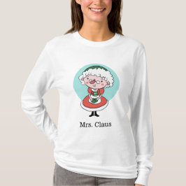 Aangepaste shirten en jassen van mevrouw Claus T-shirt