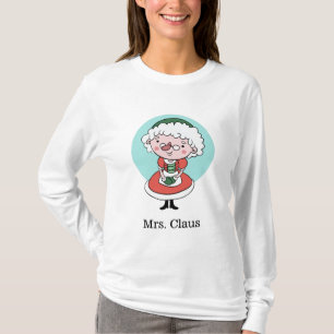 Aangepaste shirten en jassen van mevrouw Claus T-shirt