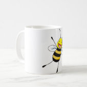Aangepaste Shirten : Happy Bee-Shirten Koffiemok (Voorkant links)
