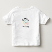 Aangepaste Shirten op de verjaardag Kinder Shirts (Achterkant)