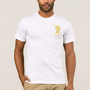 Aangepaste Shirten voor bladerkanker T-shirt