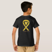 Aangepaste Shirten voor bladerkanker T-shirt (Achterkant volledig)