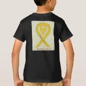 Aangepaste Shirten voor bladerkanker T-shirt (Achterkant)