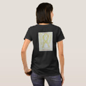 Aangepaste Shirten voor bladerkanker T-shirt (Achterkant volledig)