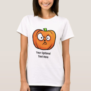 Aangepaste shirten voor Halloween Pumpkin T-shirt