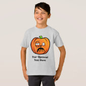 Aangepaste shirten voor Halloween Pumpkin T-shirt (Voorkant volledig)
