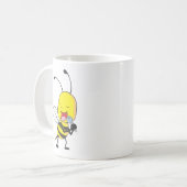 Aangepaste Shirten : Zingbijen Shirten Koffiemok (Voorkant links)