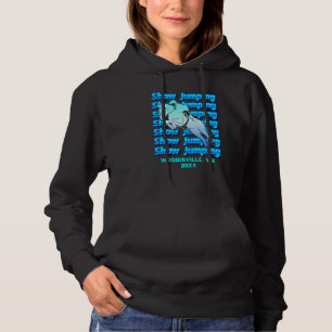 Aangepaste Show Jumping Event of Locatie Datum Naa Hoodie