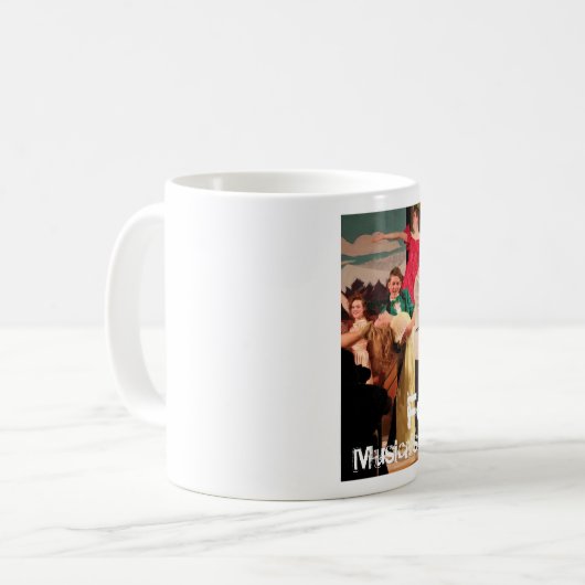 Aangepaste Show-Mok voor voetzoolherdenking Koffiemok (Voorkant links)