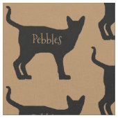 Aangepaste Siamese Cat stof (Close Up)