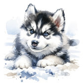 Aangepaste Siberische Husky Mok met Inspirerend Qu