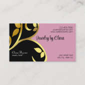 Aangepaste sieraden visitekaartje (Voorkant)