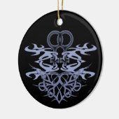 Aangepaste sieraden voor het Lesbische stammenhuis Keramisch Ornament (Links)