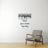 Aangepaste Silver Jubileum Photo Booth Backdrop Wandkleed (In situ)