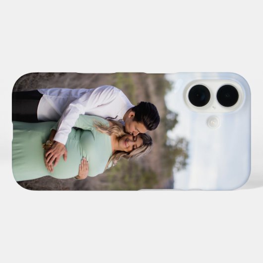 Aangepaste Single Photo Case-Mate iPhone Case (Achterkant (horizontaal))