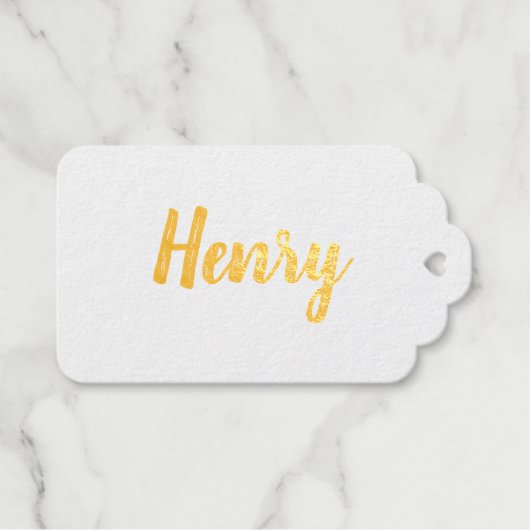 Aangepaste Sinterklaas Kerst Teenslippers Cadeaulabels (Voorkant (horizontaal))