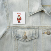 Aangepaste Sinterklaas Kerst Teenslippers Naamplaatje (In situ)