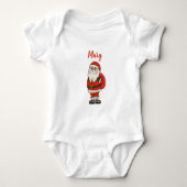 Aangepaste Sinterklaas Kerst Teenslippers Romper (Voorkant)