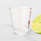Aangepaste Sinterklaas Kerst Teenslippers Shot Glas (Links)