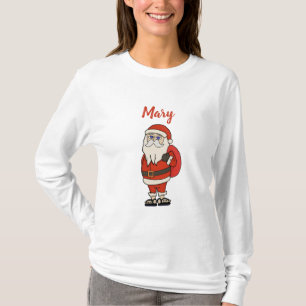 Aangepaste Sinterklaas Kerst Teenslippers T-shirt