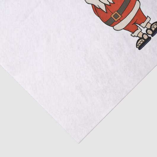 Aangepaste Sinterklaas Kerst Teenslippers Tissuepapier (Detail)