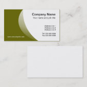 Aangepaste Sjablonen Visitekaartje (Voorkant / Achterkant)