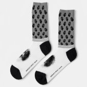 Aangepaste sjablonen voor huisdierfoto's en zwarte sokken (Links)