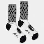 Aangepaste sjablonen voor huisdierfoto's en zwarte sokken (Rechts)