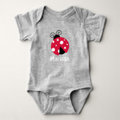 Aangepaste Sjablonen voor Ladybug Romper (Voorkant)