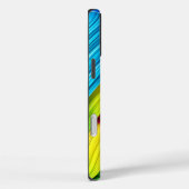 Aangepaste Sjabloon Abstract Wavy Patroon Case-Mate iPhone Case (Achterkant / Rechts)