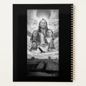 Aangepaste Sjabloon Beroemde Indianen schilderen Planner (Achterkant)