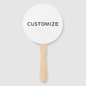 AANGEPASTE  SJABLOON BLANK HANDWAAIER (Achterkant)