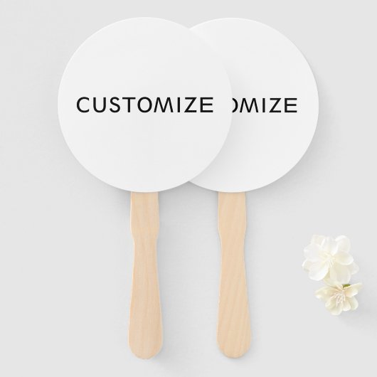 AANGEPASTE  SJABLOON BLANK HANDWAAIER (Voorkant en achterkant)