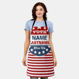 Aangepaste Sjabloon Campagne Schort