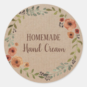 Aangepaste sjabloon cosmetische huidverzorging pro ronde sticker