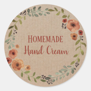 Aangepaste sjabloon cosmetische huidverzorging pro ronde sticker