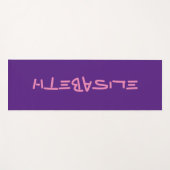 Aangepaste Sjabloon Elisabeth 1 Yogamat (Voorkant (horizontaal))