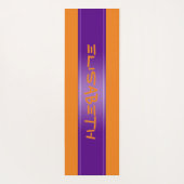 Aangepaste Sjabloon Elisabeth 4 Yogamat (Achterkant)