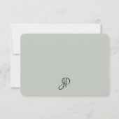 Aangepaste Sjabloon handschrift handschrift (Achterkant)