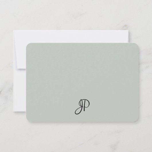 Aangepaste Sjabloon handschrift handschrift (Achterkant)