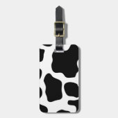 Aangepaste Sjabloon Koeienhuid Design Bagagelabel (Voorkant verticaal)