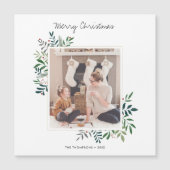 Aangepaste Sjabloon met kerstkaart Magnet voor fot (Voorkant)