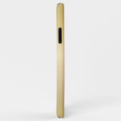 Aangepaste Sjabloon Monogram Metallic Look Gold Case-Mate iPhone Case (Achterkant/rechts)