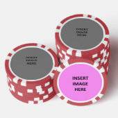 Aangepaste Sjabloon om uw eigen te maken Poker Chips (Opstapeling)