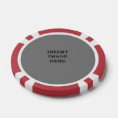 Aangepaste Sjabloon om uw eigen te maken Poker Chips (Enkel)
