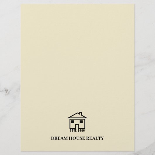 Aangepaste Sjabloon onroerend goed Open House Flyer (Achterkant)